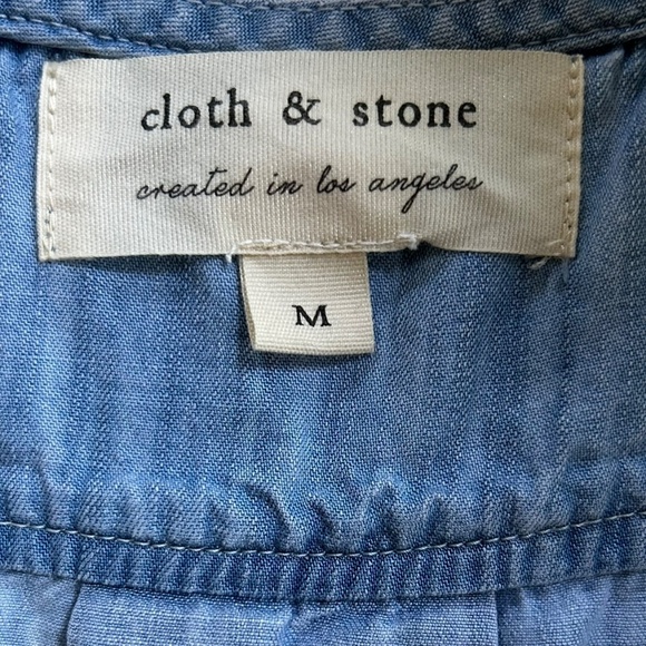 Helena Chambray Tank (Cloth & Stone for Anthropologie) - Picture 3 of 3